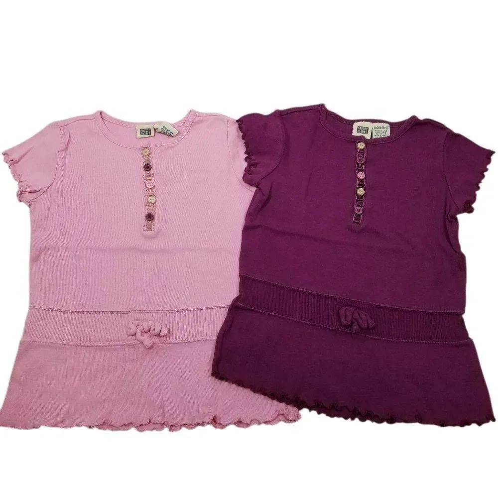 2 Faded Glory shirts 4T